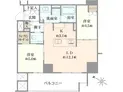 【東京都/中央区築地7丁目】プレミスト東銀座築地Arc Court 間取り図