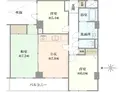 【東京都/府中市若松町2丁目】グレースコート東府中 間取り図