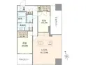 【東京都/港区浜松町2丁目】WORLD TOWER RESIDENCE 間取り図