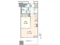 【東京都/港区浜松町2丁目】WORLD TOWER RESIDENCE 間取り図