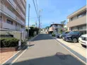 【兵庫県/神戸市東灘区住吉山手2丁目】住吉川向コーポラス 前面道路
