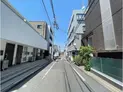 【東京都/世田谷区代沢4丁目】クウェストスクエア代沢 前面道路