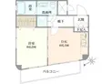 【東京都/中野区中央1丁目】マンションヴィップ中野坂上 間取り図