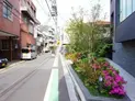 【東京都/新宿区中里町】オーベルアーバンツ神楽坂 前面道路