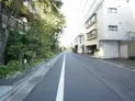 【東京都/新宿区市谷甲良町】ザ・パークハウス市谷甲良町 前面道路