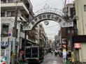 【東京都/新宿区市谷台町】プラネット市ヶ谷 あけぼのばし商店街(現地より約210m)