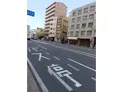 【神奈川県/川崎市幸区下平間】川崎市幸区下平間 一棟マンション 前面道路(南西側)