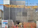 【東京都/世田谷区駒沢2丁目】世田谷区駒沢2丁目 一棟マンション 建築中の外観