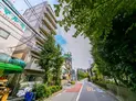 【東京都/新宿区北新宿4丁目】新宿区北新宿4丁目 一棟マンション 前面道路
