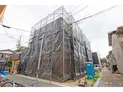 【大阪府/摂津市正雀3丁目】摂津市正雀3丁目 一棟アパート 建築中の外観