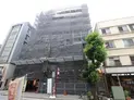 【千葉県/千葉市中央区中央3丁目】千葉市中央区中央3丁目 店舗(区分) 外観:写真中央 外壁修繕工事中