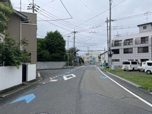【埼玉県/さいたま市浦和区神明】さいたま市浦和区神明2丁目 前面道路（東側）