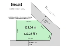 【埼玉県/さいたま市緑区宮本】さいたま市緑区宮本二丁目　土地 区画図