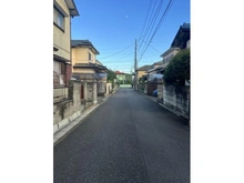 【千葉県/流山市西初石】流山市西初石四丁目　土地 前面道路