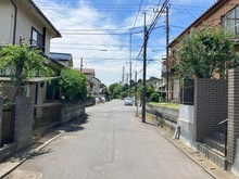 【千葉県/柏市藤心】柏市藤心土地 南東側道路から現地