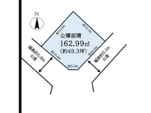 【千葉県/柏市藤心】柏市藤心土地 区画図