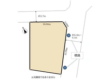 【千葉県/柏市明原】柏市明原3丁目 土地 区画図