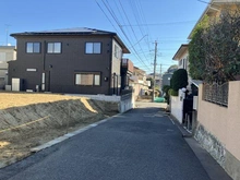 【千葉県/柏市増尾台】柏市増尾台二丁目　土地 -1- 前面道路