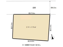 【神奈川県/鎌倉市西鎌倉】鎌倉市西鎌倉4丁目　土地 区画図