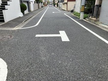 【東京都/世田谷区奥沢】世田谷区奥沢7丁目 前面道路（南東側）