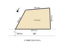 【神奈川県/川崎市麻生区片平】川崎市麻生区片平　土地 区画図