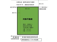 【東京都/杉並区下高井戸】杉並区下高井戸3丁目土地 区画図