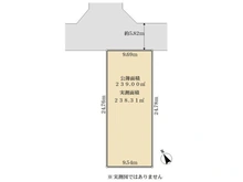 【東京都/世田谷区下馬】世田谷区下馬5丁目 土地 区画図