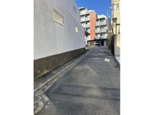 【東京都/中野区江古田】中野区江古田2丁目 土地 前面道路含む現地写真※北東側道路より撮影