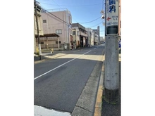 【東京都/中野区江古田】中野区江古田2丁目 土地 北西側道路写真