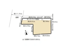 【東京都/中野区江古田】中野区江古田2丁目 土地 区画図