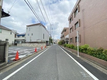 【東京都/練馬区田柄】練馬区田柄5丁目 土地 東側道路(2026年5月撮影)