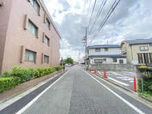 【東京都/練馬区田柄】練馬区田柄5丁目 土地 前面道路含む外観