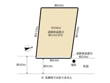 【東京都/狛江市岩戸南】狛江市岩戸南二丁目 土地 区画図