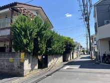 【東京都/世田谷区祖師谷】世田谷区祖師谷一丁目 土地 西側前面道路を含む外観