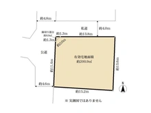【東京都/世田谷区祖師谷】世田谷区祖師谷一丁目 土地 区画図