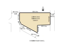 【埼玉県/川口市上青木西】川口市上青木西3丁目 区画図