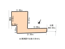 【神奈川県/川崎市宮前区宮崎】川崎市宮前区宮崎3丁目 土地 区画図