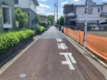 【東京都/武蔵野市西久保】武蔵野市西久保1丁目 土地 前面道路含む外観