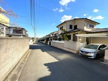 【神奈川県/横浜市戸塚区鳥が丘】戸塚区鳥が丘　土地 前面道路含む外観