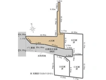 【東京都/目黒区東が丘】目黒区東が丘一丁目A区画 区画図