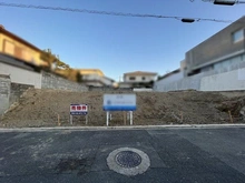 【大阪府/豊中市緑丘】緑丘五丁目　土地 現地：西側から撮影