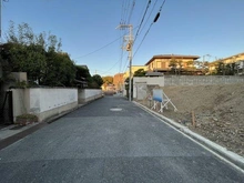 【大阪府/豊中市緑丘】緑丘五丁目　土地 南側から撮影