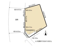 【東京都/八王子市長房町】八王子市長房町土地 区画図