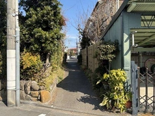 【東京都/八王子市明神町】八王子市明神町1丁目  土地 前面道路含む外観