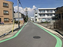 【愛知県/名古屋市中村区烏森町】中村区烏森町8丁目　土地 前面道路含む外観