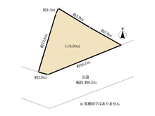 【愛知県/名古屋市中村区烏森町】中村区烏森町8丁目　土地 区画図