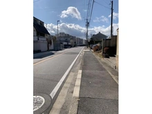 【愛知県/名古屋市名東区山の手】名古屋市名東区山の手3丁目 土地 前面道路含む外観