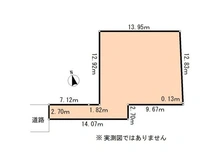 【神奈川県/横浜市泉区上飯田町】泉区上飯田町　土地 区画図