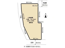 【兵庫県/伊丹市安堂寺町】伊丹市安堂寺町六丁目建物付き土地 区画図