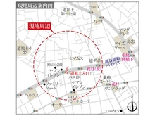 【埼玉県/さいたま市緑区原山】さいたま市緑区原山3丁目 土地 現地案内図